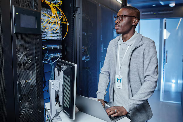 Cervus Limited network engineer at work